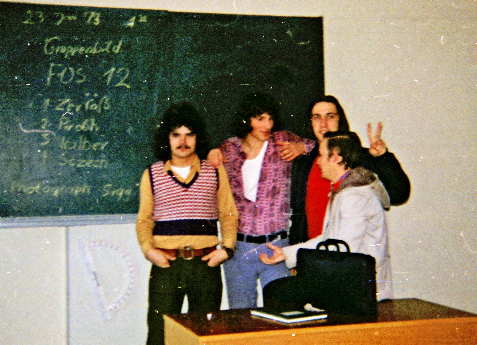 Gruppenbild der Abschlussklasse der Fachoberschule Simmern