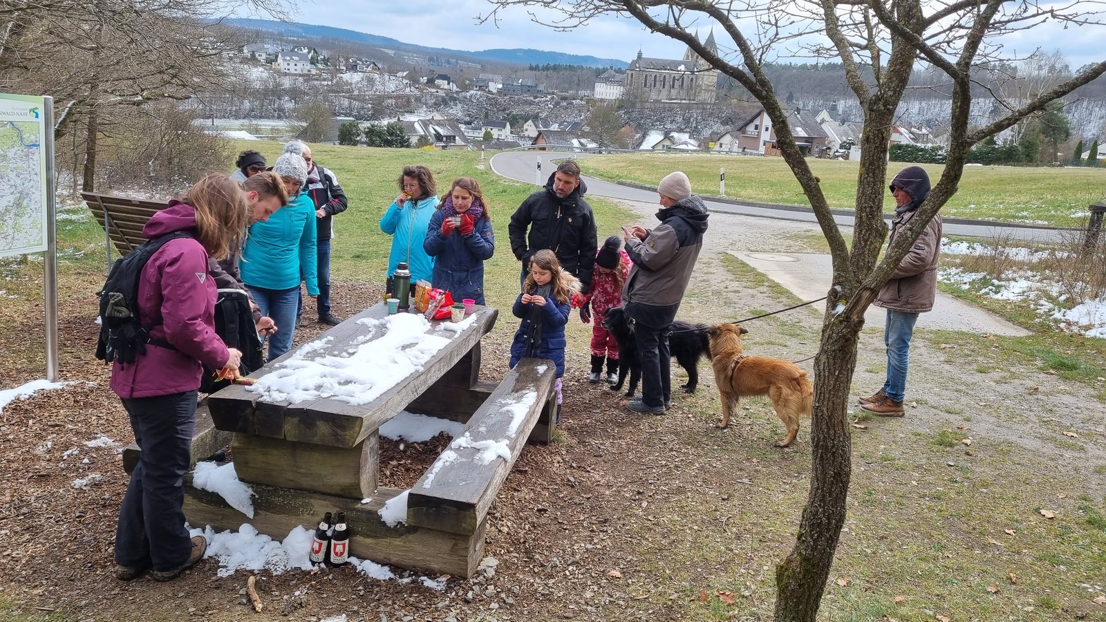 Spaziergang zum Dom Ravengiersburg