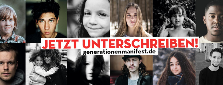 Generationenmanifest unterstützen